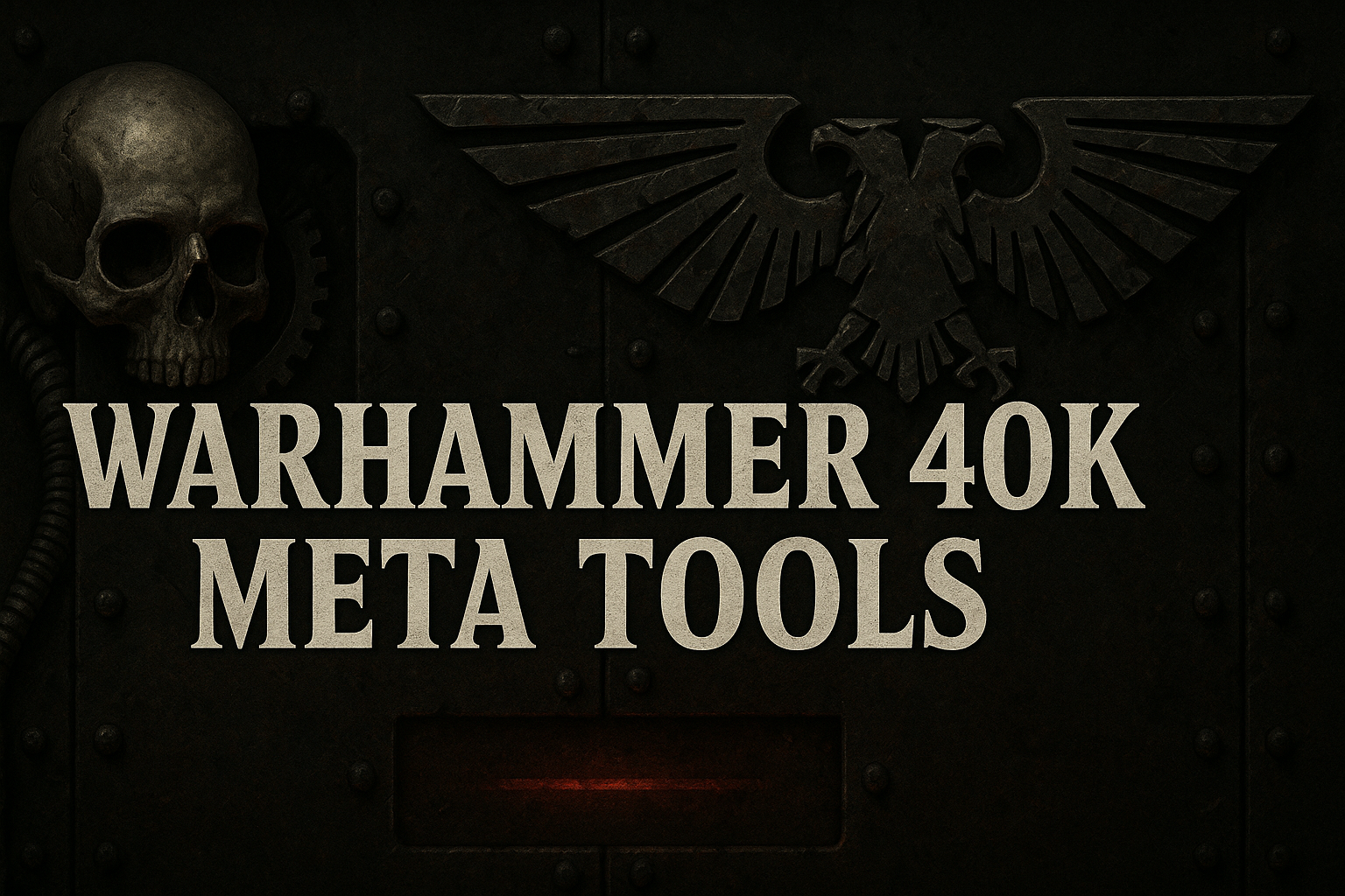 Warhammer 40k Meta Tools