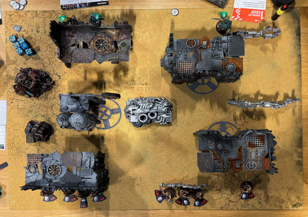 Mein erstes Kill Team Spiel: Aufstellung vor Spielstart