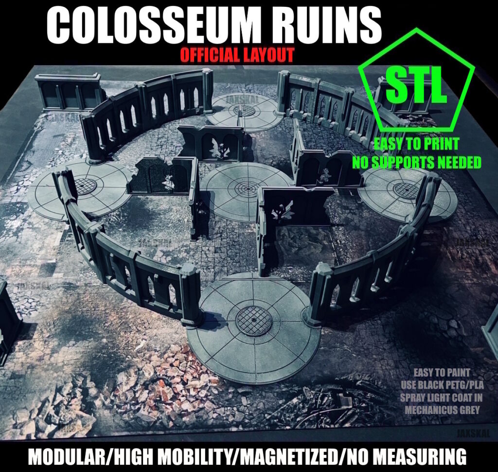 Colosseum STL on Cults3D